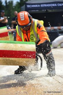 Nowy Łupków w Nadleśnictwie Komańcza – arena zmagań dla najlepszych drwali – operatorów pilarek w naszym kraju.